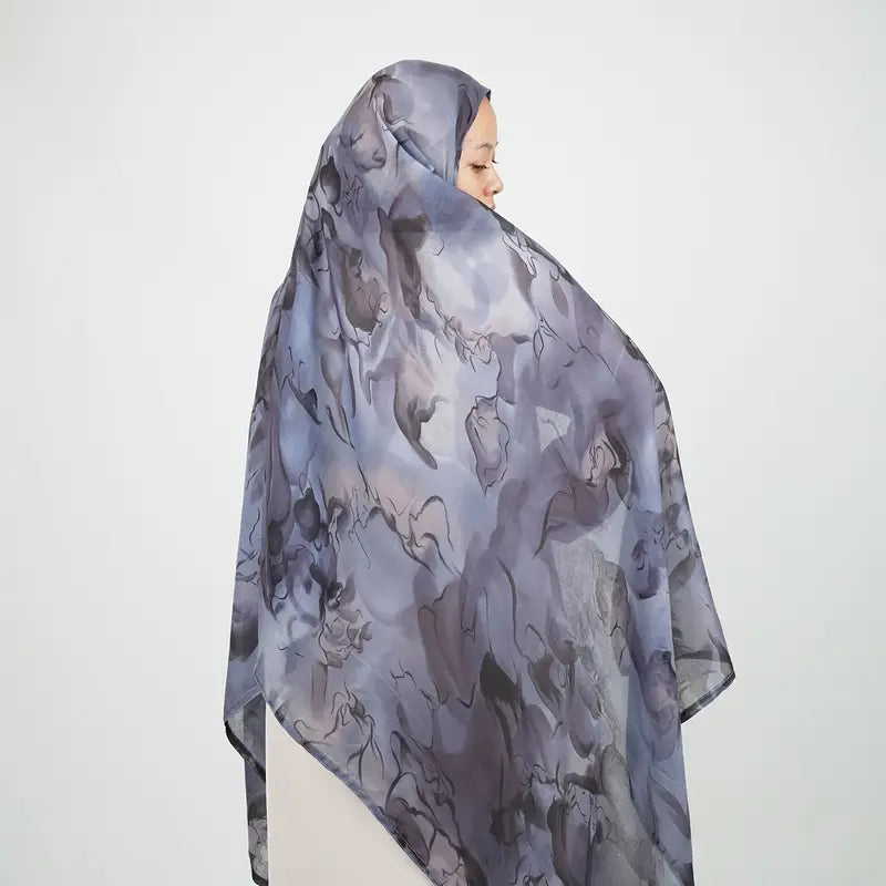 Luxuria Modal XL Watercolour in Deep Blue