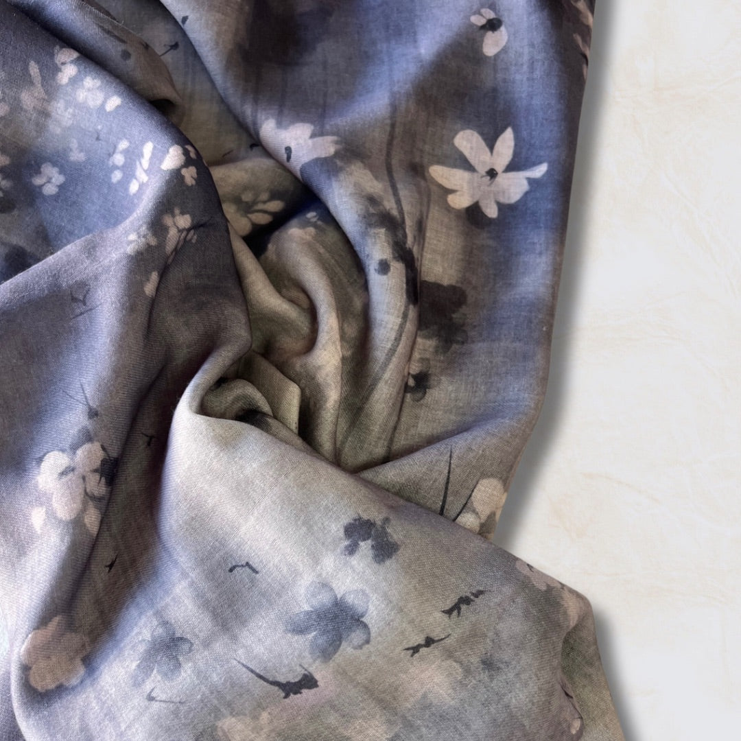Luxuria Modal XL Watercolour in Tyrian Fields