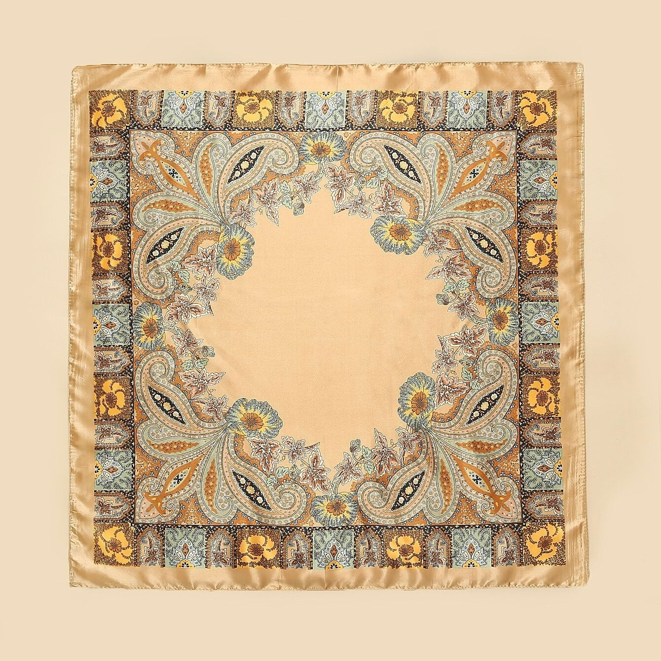 Bohemia Paisley Camel