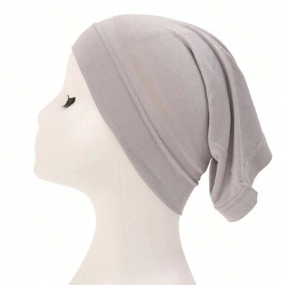 Essentials Inner Cap in Light Grey, offering comfort and secure fit for hijab styling and modest wear.